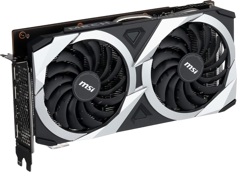 MSI Gaming Radeon RX 6700 XT 192-bit 12GB GDDR6 DP/HDMI Dual Torx 3.0 Fans FreeSync DirectX 12 VR Ready Graphics Card (RX 6700 XT MECH 2X 12G)