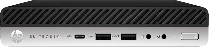 HP EliteDesk 800 G4 Desktop Mini PC, Intel Six Core i5 8500T 2.1Ghz, 32GB DDR4 RAM, 512GB NVMe M.2 SSD, WiFi, USB Type C, Windows 11 Pro (Renewed)