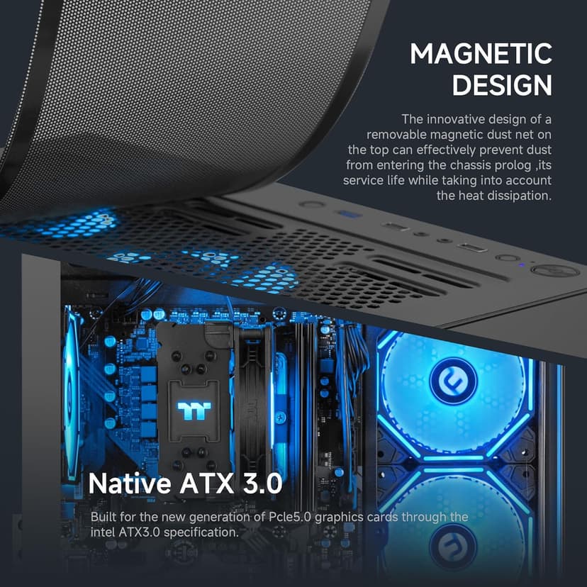 Desktop PC Computer AMD Ryzen 7 5700G 8 core 3.8GHz(up to 4.6GHz), 16GB DDR4 RAM 3200MHz,1TB NVME SSD,Tower Computer with 550W PSU, Windows 11 Home 64-bit for Home and Office.
