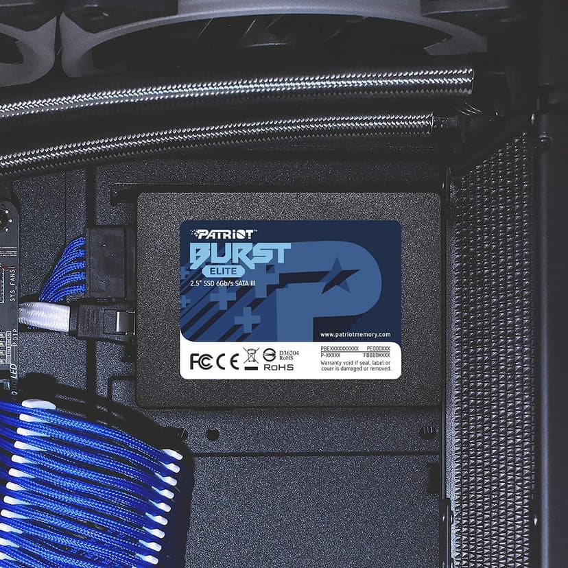 Patriot Memory Burst Elite SATA 3 480GB SSD 2.5 Inch Solid State Drive