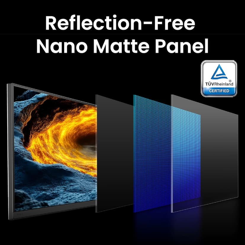 BenQ PD2730S 27” 5K Monitor, 90W Thunderbolt 4, 218 PPI, 98% P3, 2000:1 Contrast, Nano Matte Panel, Daisy Chain, KVM, Height Adjustable, Mac-Compatible, for 3D Artists, VFX Animators, Game Designers