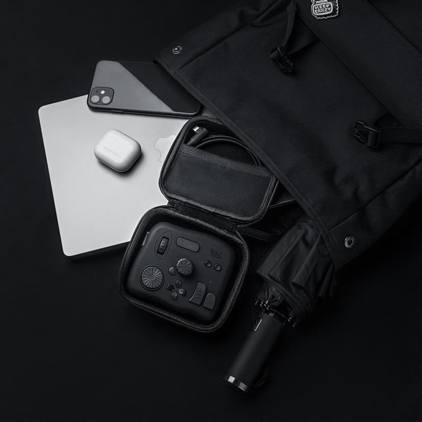 TourBox Elite, Bluetooth Controller for Video Photo Editing Color Grading, Davinci Resolve Speed Editor, MacOS/Windows, Photoshop Lightroom Premiere Final Cut Pro Programmable Keyboard
