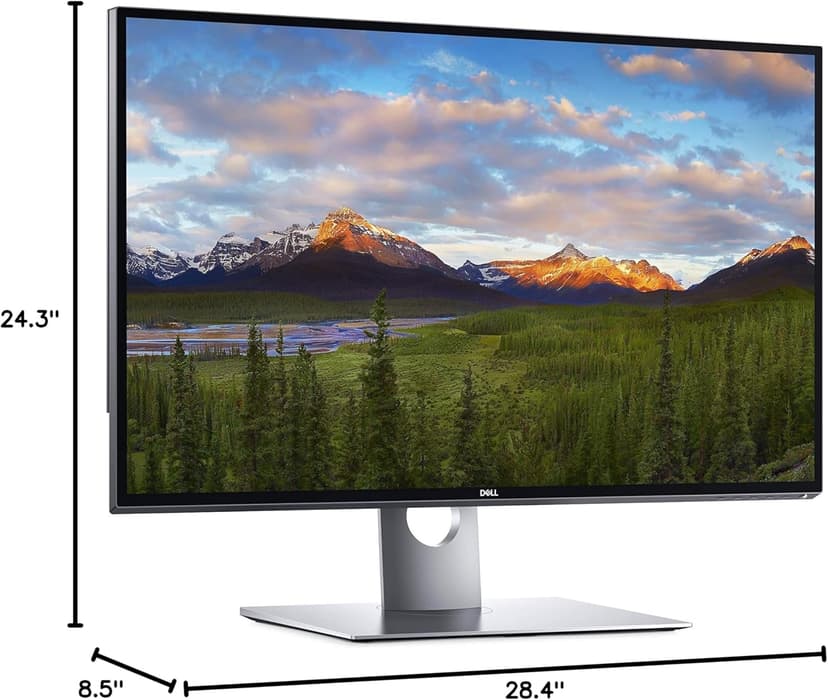 Dell Ultrasharp Up3218K|31.5 inches| 8K| 7680 X 4320 At 60 Hz| IPS Technology| Vesa Mount Compatible UP3218K,Black