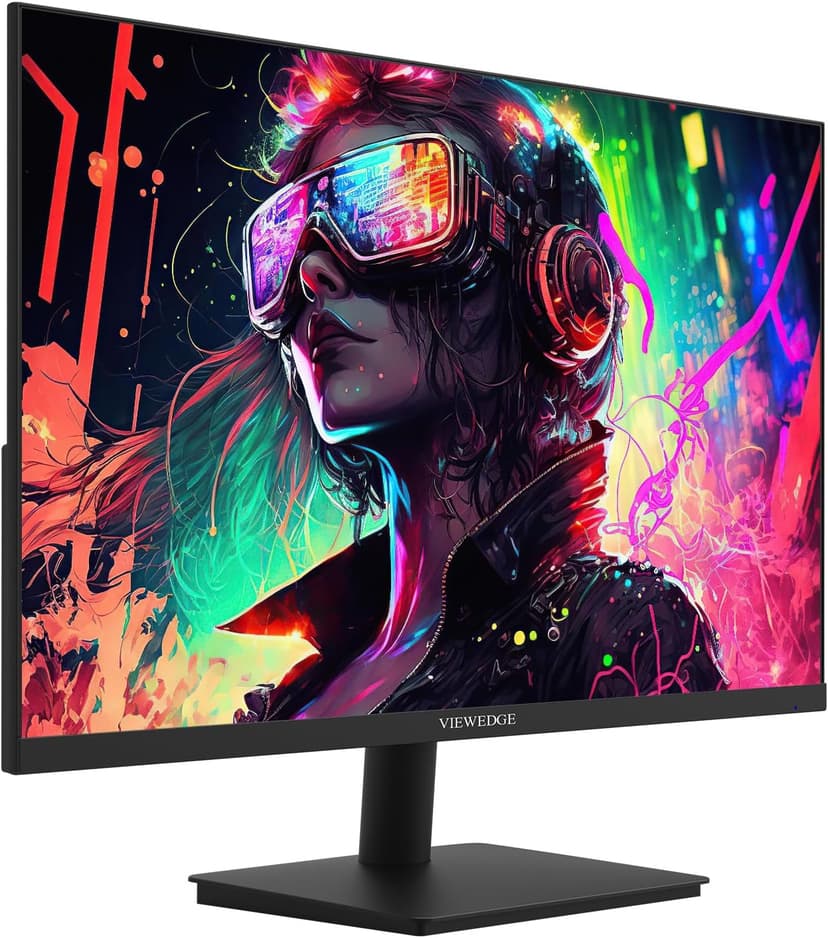 Gaming Monitor 27 inch 180hz (Supports 144hz/165hz) 1ms, 110% sRGB with HDR 10 | 1080p IPS Screen, DP HDMI, Built-in Speakers, Support Freesync and Wall Mount