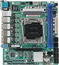 X99 NAS Motherboard Slot 10xSATA 1*M.2_ NVME PCIE ×1 LGA2011-3 for NAS Router Sever 6x2.5GbE I226 DDR4 RAM Memory