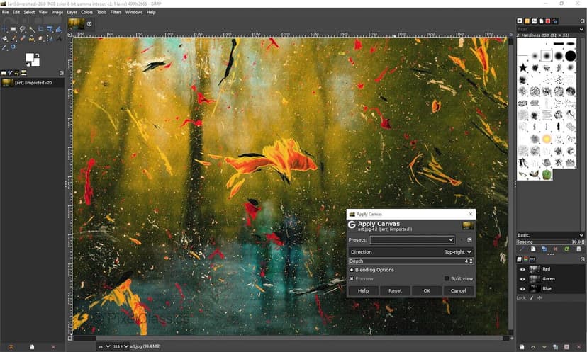 GIMP Photo Editor 2025 on CD Disc | Premium Professional Image Editing Software Compatible with Windows 11 10 8.1 8 7 Vista XP PC 32 & 64-Bit, Mac & Linux | Lifetime Licence & No Monthly Subscription