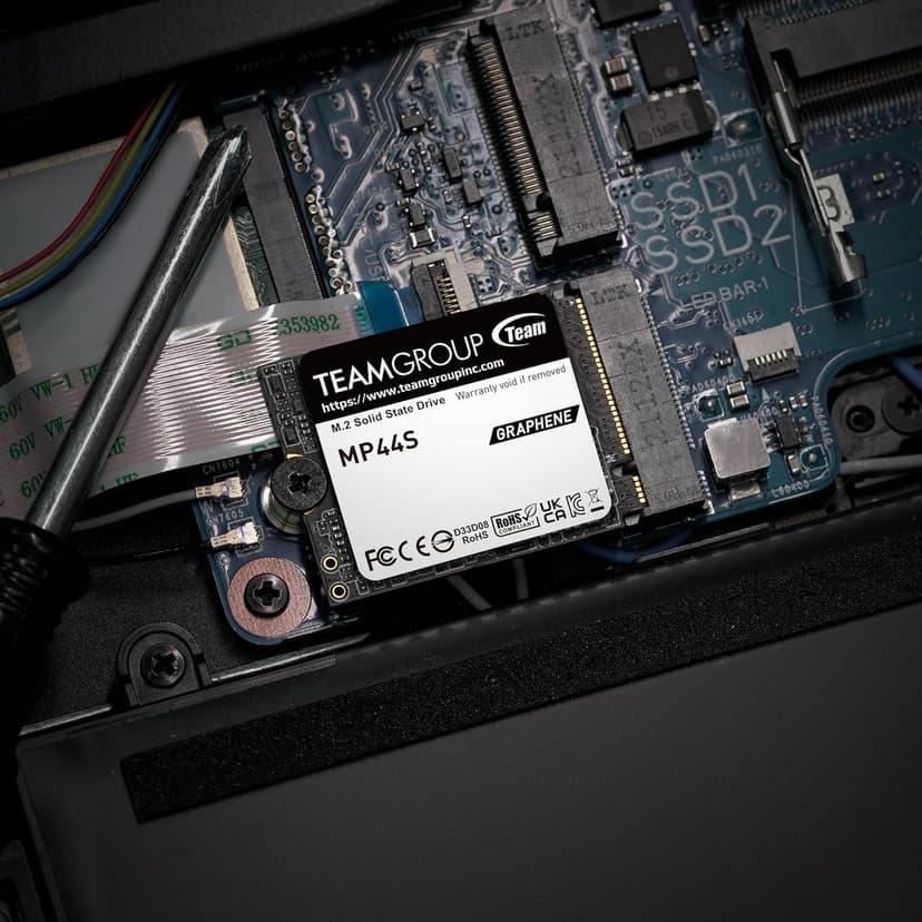 TEAMGROUP MP44S SSD 1TB SLC Cache Gen 4x4 M.2 2230 PCIe 4.0 NVMe Steam Deck ASUS ROG Ally Mini PCs R/W Speed up to 5000/3500 MB/s TM5FF3001T0C101