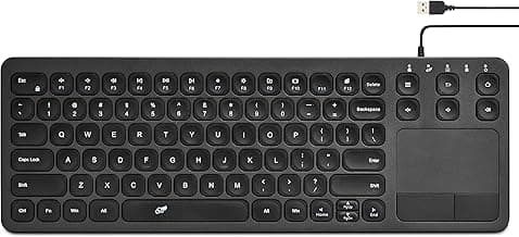 Vilros 15 Inch USB Keyboard with Touchpad-Great for Raspberry Pi