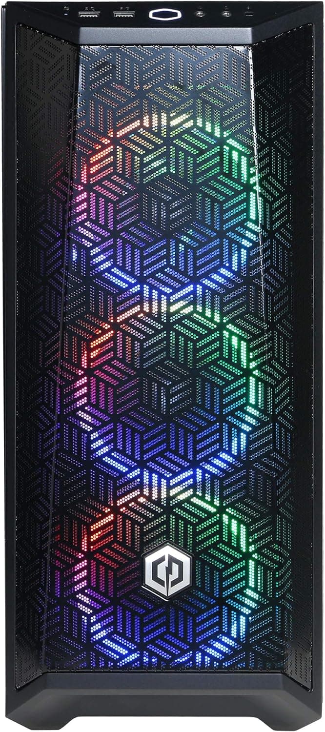 CYBERPOWERPC Gamer Xtreme VR Gaming PC, Intel Core i5-12400F 2.5GHz, GeForce RTX 3050 8GB, 16GB DDR4, 500GB NVMe SSD, WiFi & Win 11 Home (GXiVR8060A16), Black