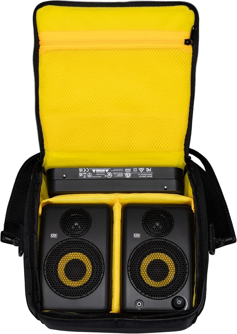 KRK GoAux 3 3" Portable Monitors, 3 inches (GOAUX3-NA)