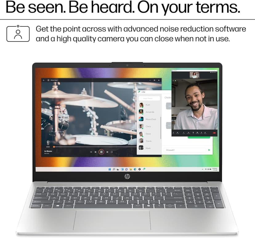 HP Laptop Computer 15.6" Touchscreen for Student Home Study and Business, 32GB DDR4 RAM, 1TB PCIe SSD, WiFi 6, Bluetooth 5.3, Windows 11 Pro, Intel i3-1315U (Beat i5-1155G7), BEF-ectoy USB C Hub