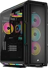 Corsair Vengeance i8200 iCUE Link Edition Gaming PC – Liquid Cooled Intel Core i9-14900KF CPU – NVIDIA GeForce RTX 4080 Super GPU – 64GB Dominator Titanium RGB DDR5 Memory – 2+4TB M.2 SSD – Black