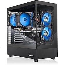 Thermaltake LCGS View i1460-170 Gaming Desktop (Intel Core™ i5-14400F, ToughRam 16GB DDR5 6000MT/s RGB Memory, NVIDIA GeForce® RTX 5060, 1TB NVMe M.2, WiFi, Windows 11) V17B-B760-560-LCS