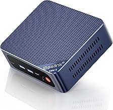 Beelink Mini PC, Mini S13 PRO Intel 13th N150(Up to 3.6GHz), 16GB DDR4 500GB SSD, Computer Support 4K Dual HDMI Display/WiFi6/BT5.2/USB3.2/WOL Home/Office