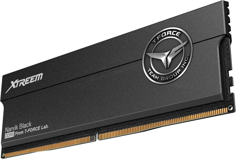 TEAMGROUP T-Force XTREEM DDR5 Ram 48GB (2x24GB) 8000MHz PC5-64000 CL38 M-DIE Desktop Memory Module Ram for 600 700 Series Chipset XMP 3.0 Ready Black FFXD548G8000HC38EDC01