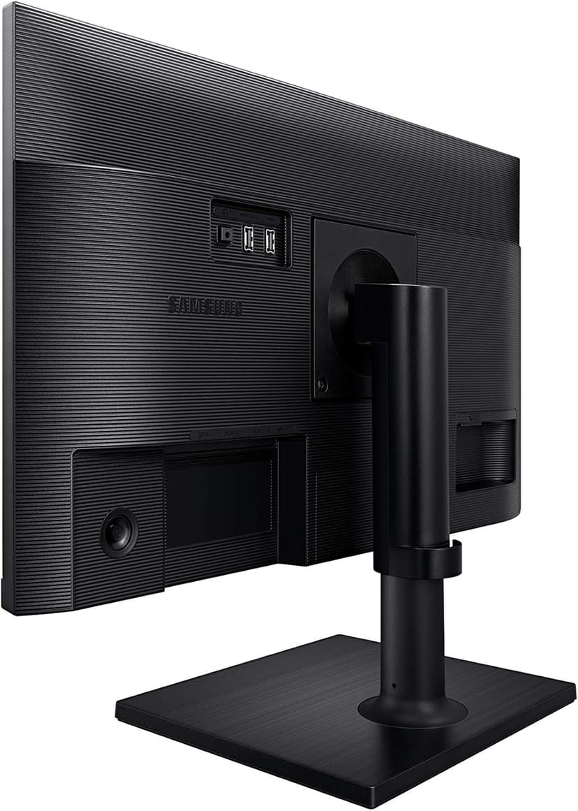 SAMSUNG FT45 Series 27-Inch FHD 1080p Computer Monitor, 75Hz, IPS Panel, HDMI, USB Hub, Height Adjustable Stand, 3 Yr WRNTY (LF27T450FQNXGO),Black