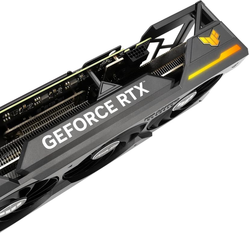 ASUS TUF Gaming NVIDIA GeForce RTX™ 4070 Ti Super OC Edition Gaming Graphics Card (PCIe 4.0, 16GB GDDR6X, HDMI 2.1a, DisplayPort 1.4a),RTX4070Ti|OC|Black