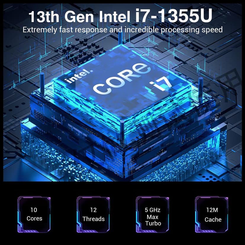 HP 17 Touchscreen Laptop Computer, 17.3" HD+ Touch Screen Business Laptop, Intel Core i7, 32GB RAM, 1TB SSD+512GB Docking Set, Windows 11 Pro Lifetime Office, 10-Key Backlit Keyboard