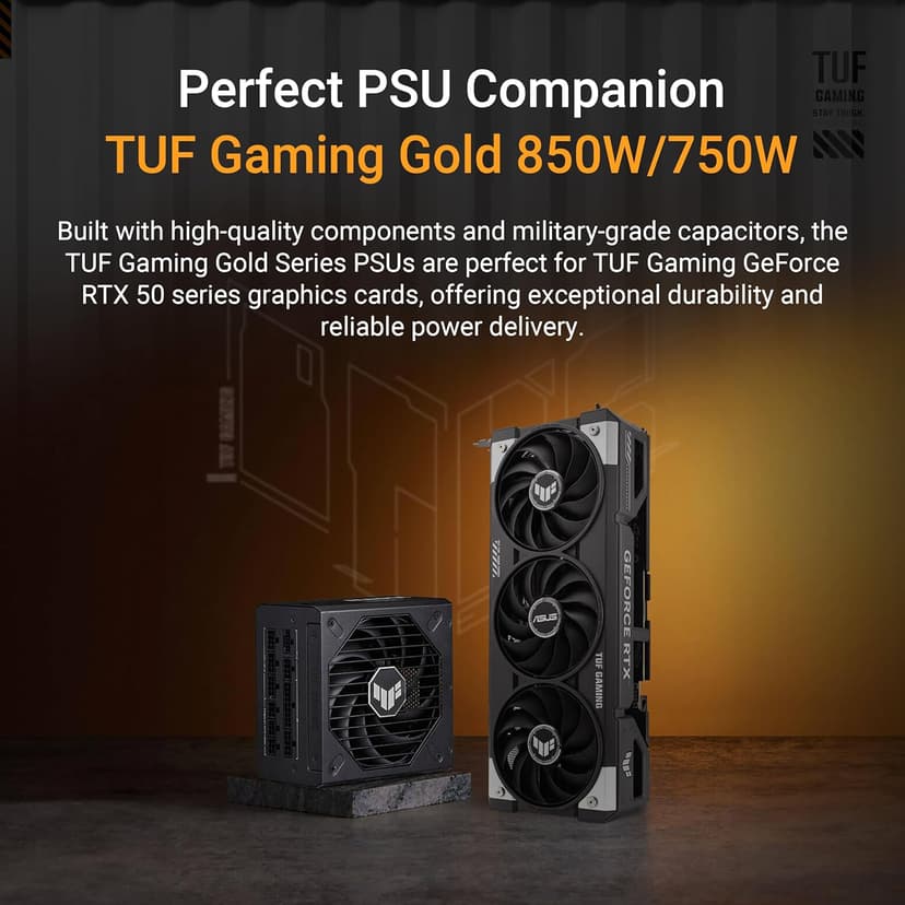ASUS TUF Gaming GeForce RTX ™ 5060 Ti 16GB GDDR7 OC Edition Gaming Graphics Card (PCIe® 5.0, HDMI®/DP 2.1, 3.1-Slot, Military-Grade Components, Protective PCB Coating, axial-tech Fans)