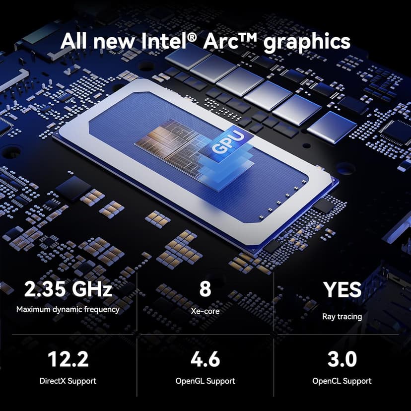 GEEKOM GT1 Mega AI Mini PC,14th Intel Ultra U9-185H (Up to 5.1 GHz), 32GB DDR5 2TB M.2 NVMe PCIe Gen4 SSD, Mini Desktop Computers Windows 11 Pro, WiFi 7/BT 5.4/Dual 2.5G LAN/USB4.0/8K/3 Years Warranty