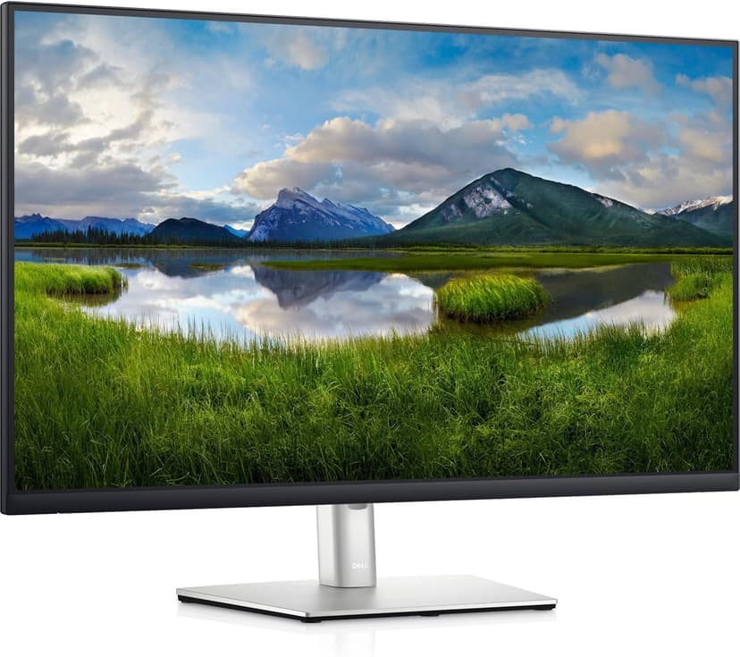 Dell P3221D 31.5", QHD Wide 1440p LCD Monitor - 16:9 - Black