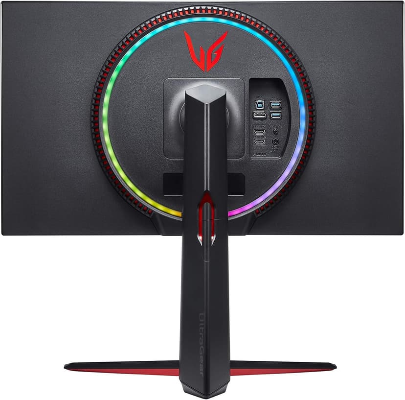 LG 27GN950-B UltraGear Gaming Monitor 27” UHD (3840 x 2160) Nano IPS Display, 1ms Response Time, 144Hz Refresh Rate, G-SYNC Compatibility, AMD FreeSync Premium Pro, Tilt/Height/Pivot Adjustable Stand