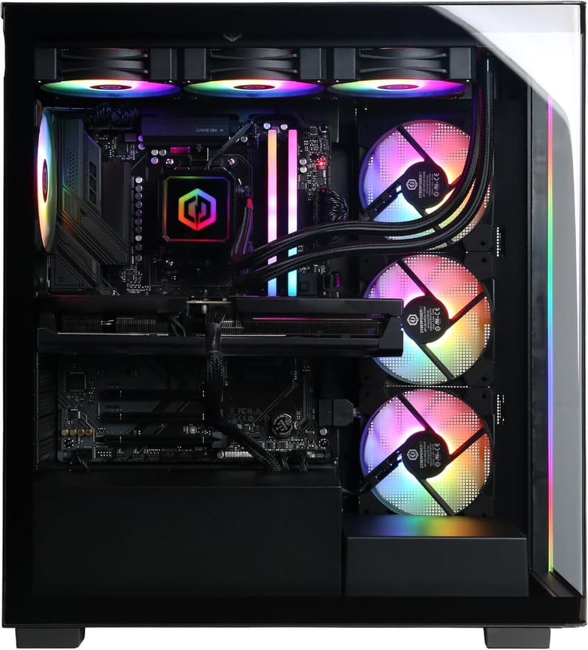 CyberPowerPC Gamer Supreme Gaming PC, AMD Ryzen 7 9800X3D 4.7GHz, GeForce RTX 5070 Ti 16GB, 32GB DDR5, 2TB PCIe 4.0 SSD, WiFi Ready & Windows 11 Home (SLC8480A8)