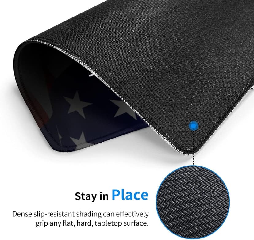 I'd Rather Be Trading Traders Forex Stocks Day Mouse Pad Durable Green and Environmentally Friendly Locked Edge for Men Women