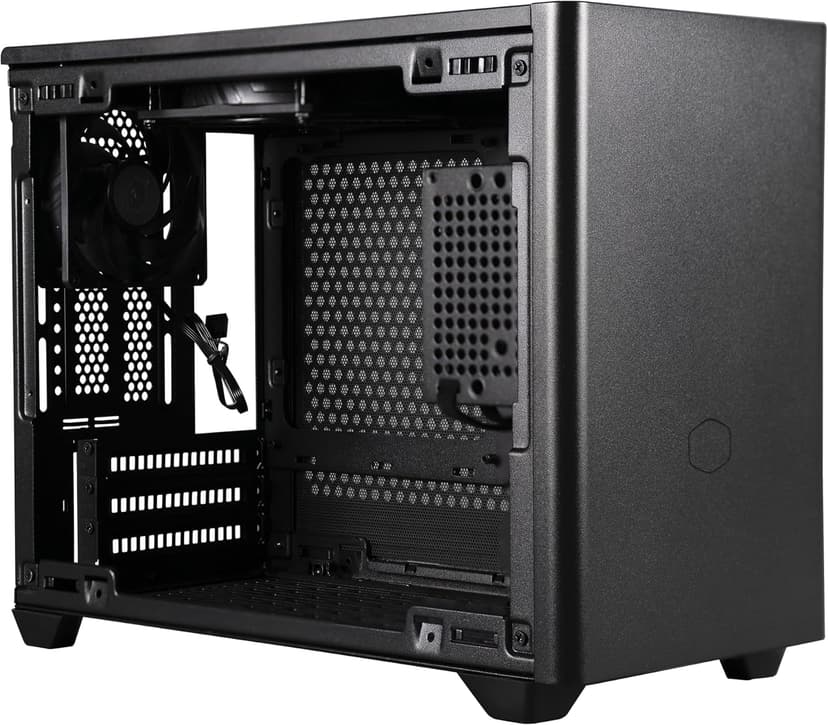 Cooler Master NR200 Mini-ITX PC Case, 330mm Horizontal Triple-Slot Mount GPU, 240mm|280mm AIO, SFX PSU 130mm, Compatible RX 7900 XTX|4080 Super, Vented Panels, DIY