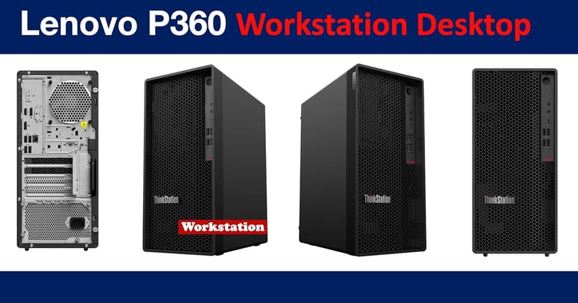 Lenovo ThinkStation P360 Workstation Desktop (12-Core Intel i7-12700, Intel UHD 770, 64GB DDR5 RAM, 2TB PCIe SSD, WiFi 6E, Bluetooth 5.1, USB KYB and Mouse, Win 11 Pro) with/DKZ Hub