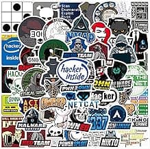50pcs Cool Teen Aesthetic Vinyl Waterproof Stickers for Laptop Water Bottle Computer Skateboard Luggage Graffiti Trendy Decals