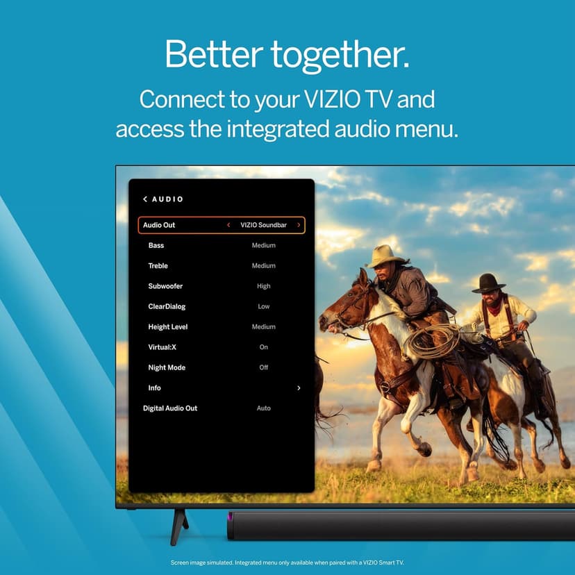 VIZIO 5.1.2 Elevate SE Soundbar, Wireless Subwoofer, Surround Sound w/Dolby Atmos & DTS:X, Bluetooth Speaker, QuickFit™ Compatible – SL512X-08 (New, 2024 Model)