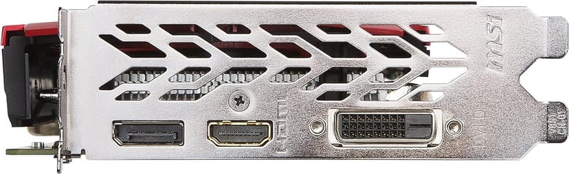 MSI Computer Video Graphic Cards GeForce GTX 1050 TI GAMING X 4G, 4GB