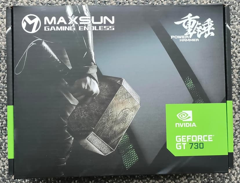 maxsun GeForce GT 730 4GB Video Graphics Card GPU for Computer PC GDDR3 ITX Design PCI Express DVI-I, HDMI, VGA 4K Multi Screen