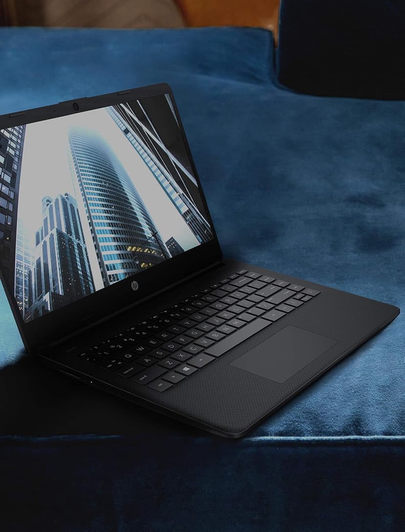 HP 14 Laptop, AMD 3020e, 4 GB RAM, 64 GB eMMC Storage, 14-inch HD Touchscreen, Windows 10 Home in S Mode, Long Battery Life, Microsoft 365, (14-fq0050nr, 2020)