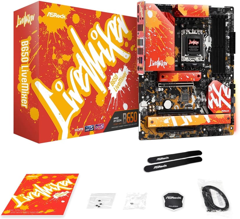 ASRock B650 LIVEMIXER AM5 DDR5 Motherboard