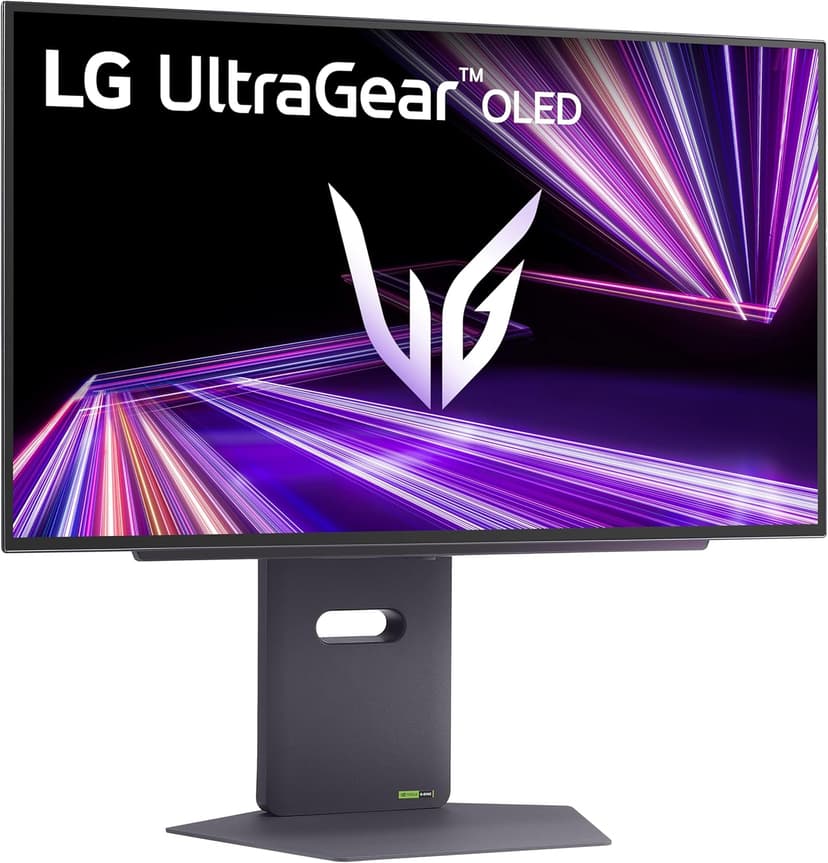 LG 27GX790A-B 27-inch Ultragear OLED Gaming Monitor QHD 1440p 480Hz, 0.03ms, DisplayPort 2.1, True Black 400, NVIDIA G-Sync, AMD FreeSync Premium Pro, HDMI, USB, Tilt/Height/Swivel/Pivot Stand, Black