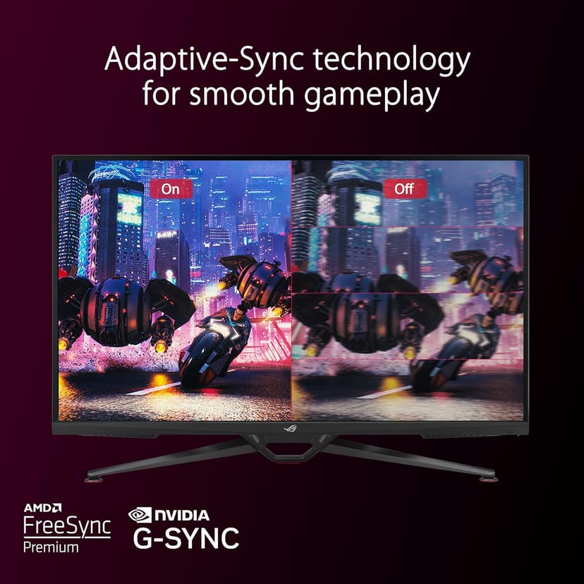 ASUS ROG Swift 38” 4K HDMI 2.1 HDR DSC Gaming Monitor (PG38UQ) - UHD (3840 x 2160), 144Hz, 1ms, Fast IPS, G-SYNC Compatible, Speakers, FreeSync Premium Pro, DisplayPort, DisplayHDR600, 98% DCI-P3