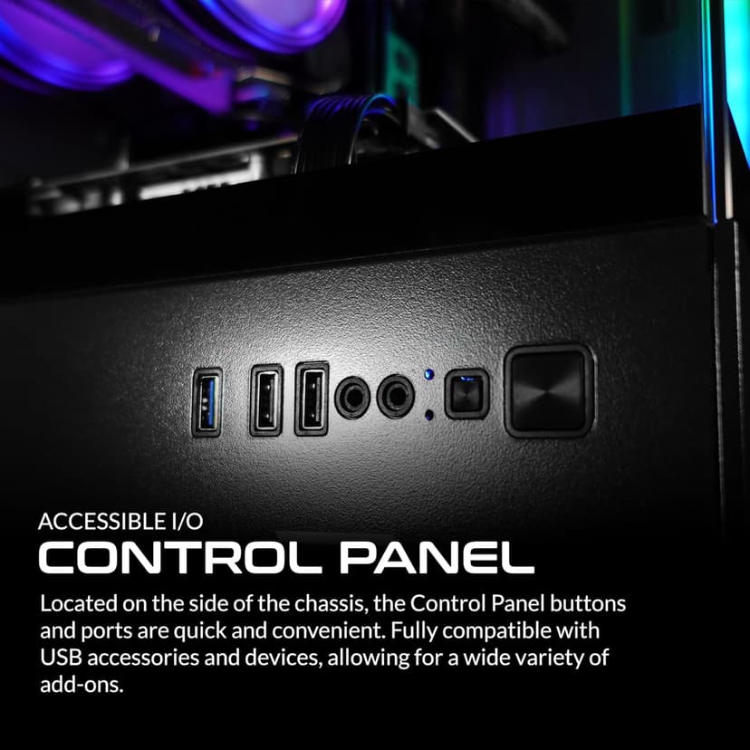 SAAV X1 Prebuilt Gaming PC Desktop with i5 3.4GHz CPU, 16GB RAM, GEFORCE GTX 750 GDDR5 GPU, 512GB NVME, WiFi 6, Bluetooth, Win 10, Mouse Keyboard, PC Gaming Computer Desktop, 1-Year Warranty