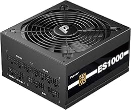 1000W Power Supply 80+ Gold Full Modular PSU, ATX 3.0 & PCIE 5.0, ES1000