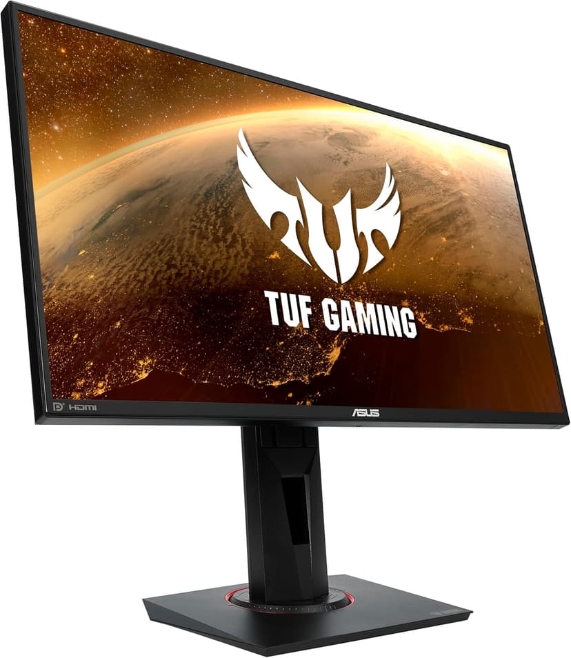 ASUS TUF Gaming VG259QM 24.5” Monitor, 1080P Full HD (1920 x 1080), Fast IPS, 280Hz, G-SYNC Compatible, Extreme Low Motion Blur Sync,1ms, DisplayHDR 400, Eye Care, DisplayPort HDMI BLACK