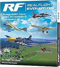 REALFLIGHT Evolution RC Flight Simulator Software Only RFL2001 Air/Heli Simulators Compatible with VR headsets Online Multiplayer Options