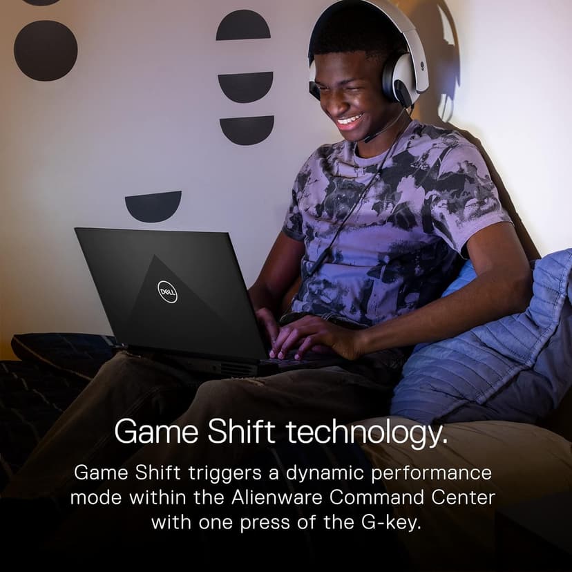 Dell G15 5520 15.6 Inch Gaming Laptop – 1080p FHD 120Hz Display, Intel Core i7-12700H, 16GB DDR5 RAM, 512GB SSD, NVIDIA Geforce RTX 3060 6GB GDDR6, Intel Wi-Fi 6, USB C, Windows 11 – Dark Shadow Grey