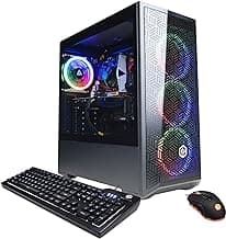 CyberpowerPC Gamer Xtreme VR Gaming PC, Intel Core i5-11400F 2.6GHz, 8GB DDR4, GeForce RTX 2060 6GB, 500GB NVMe SSD, WiFi Ready & Win 11 Home (GXiVR8060A11)