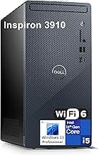 Dell Inspiron 3910 Tower Business Desktop Computer, 12th Gen Intel Hexa-Core i5-12400 (Beat i7-11700), 32GB DDR4 RAM, 1TB PCIe SSD, WiFi 6, Bluetooth, RJ45, Type-C, HDMI, DisplayPort, Windows 11 Pro