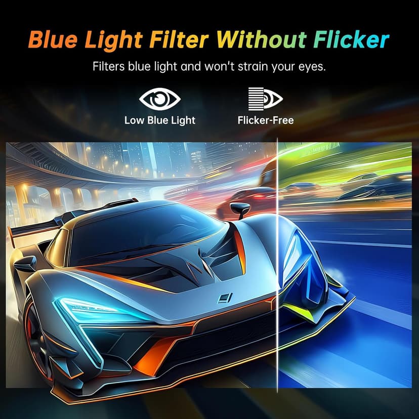 27 Inch 280Hz Gaming Monitor, FHD 1080P 240Hz PC Computer Monitor, Fast VA Panel, 1ms GTG, FreeSync G-Sync Compatible, HDR Support, 126% sRGB, HDMI and Displayport Inputs, H27E22P