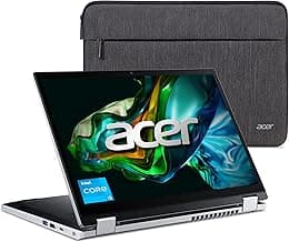 Acer Aspire 3 Spin 14 Convertible Laptop | 14" 1920 x 1200 IPS Touch Display | Intel Core i3-N305 | Intel UHD Graphics | 8GB LPDDR5 | 128GB SSD | Wi-Fi 6 | Windows 11 Home in S mode | A3SP14-31PT-37NV