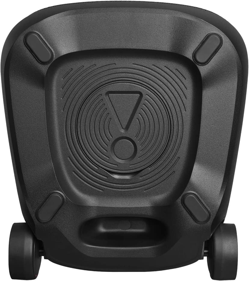 JBL PartyBox Stage 320 - Portable Party Speaker with Telescopic Handle & Wide, Sturdy Wheels, Powerful JBL Pro Sound, Futuristic lightshow, Up to 18 Hours of Play time, Splash Proof (Black)