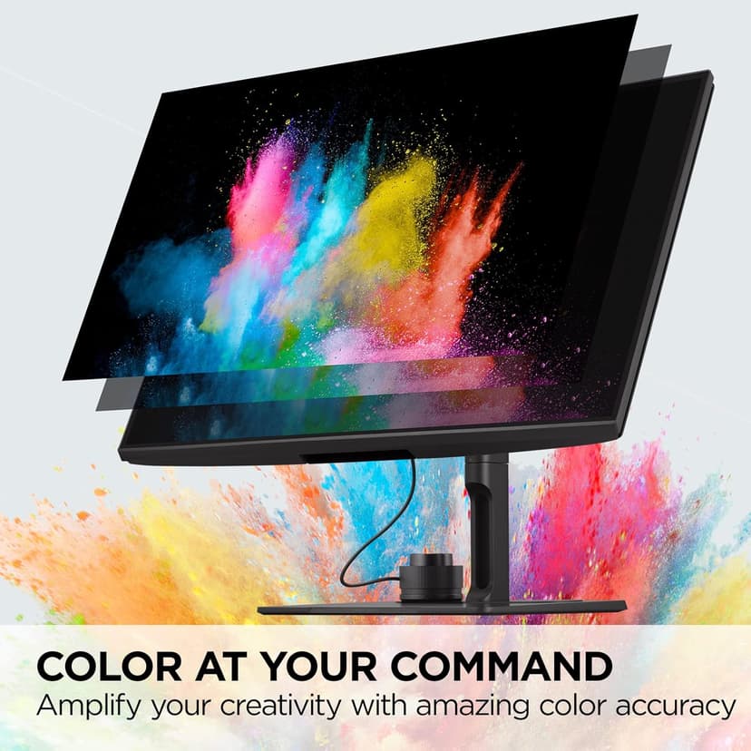ViewSonic VP2786-4K 27 Inch Premium IPS 4K USB C Monitor with Integrated Color Wheel, 100% Adobe RGB, 98% DCI-P3, Pantone Validated, 90W Charging, HDMI, DisplayPort for Professional Home and Office