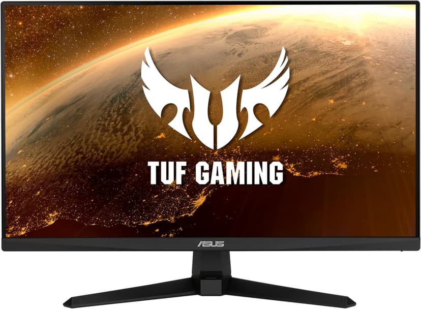 ASUS TUF Gaming 24” 1080P Monitor (VG247Q1A) - Full HD, 165Hz (Supports 144Hz), 1ms, Extreme Low Motion Blur, Adaptive-sync, FreeSync Premium, Shadow Boost, Speakers, Eye Care, HDMI, DisplayPort